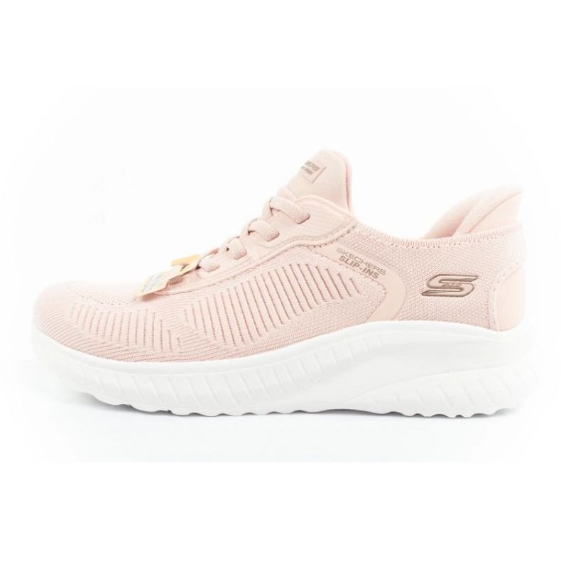 Skechers Bobs Squad -lenkkarit Sneakers Slip -ins 117497/LTPK -kengät vaaleanpunainen 2