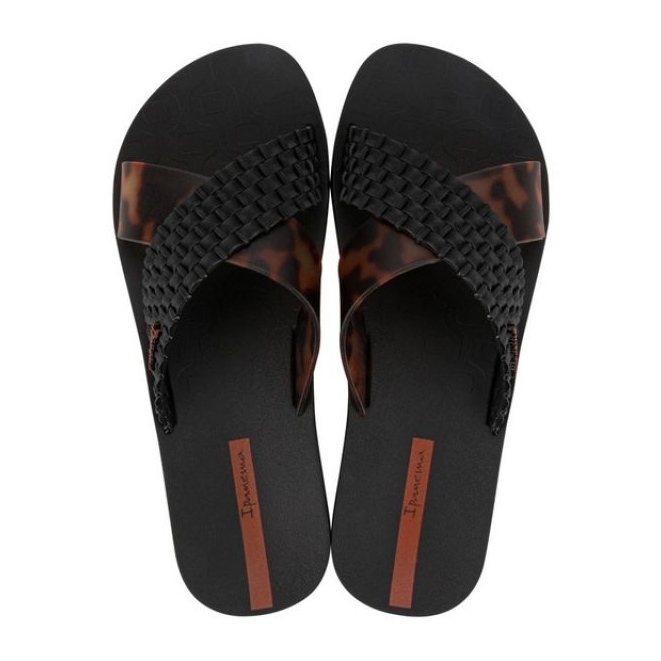 Ipanema Slide 27214 BC402 Musta Leopard Flip -Flops 2