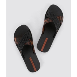 Ipanema Slide 27214 BC402 Musta Leopard Flip -Flops 4