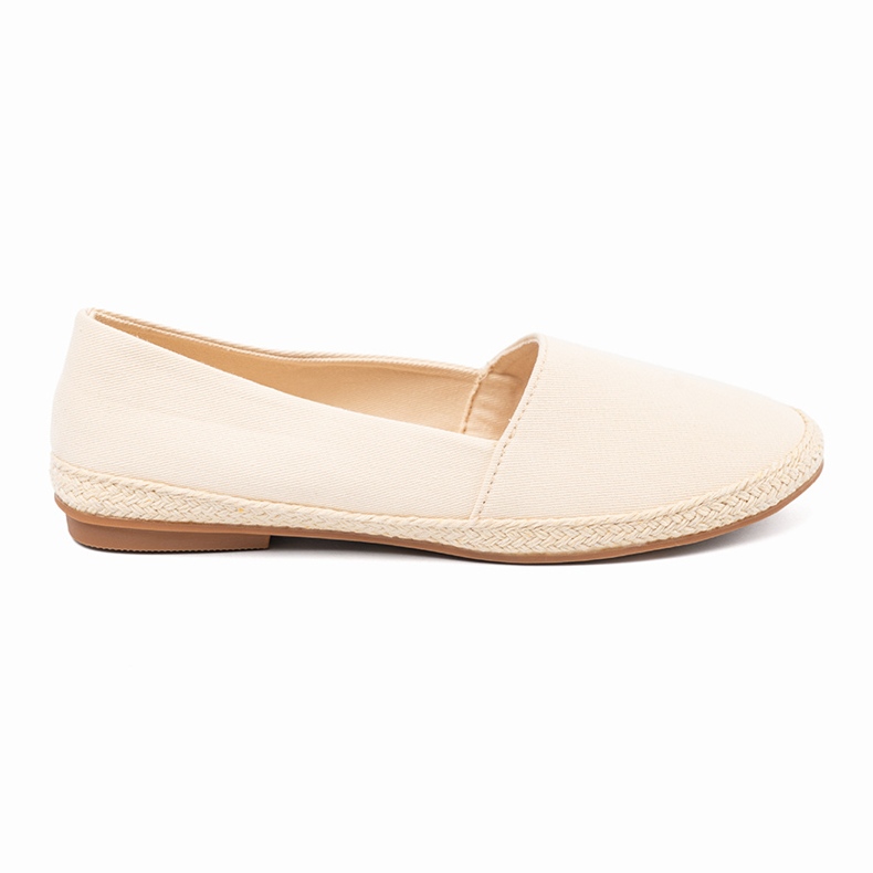 Ideal Shoes Klassiset espadrillit beige 1