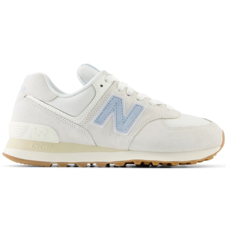 Naisten lenkkarit New Balance NB 574 Beige Lifestyle Sports Shoes (WL574QA2) 1