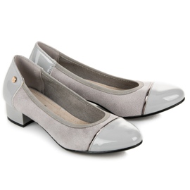 Vices Rento matalakorkoiset kengät harmaa 1