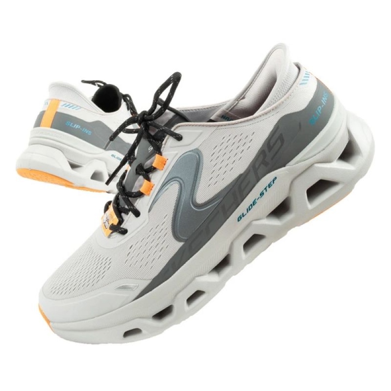 Skechers Glide -STEP Altus Slip -ins 232921/GYCC -kengät harmaa 1