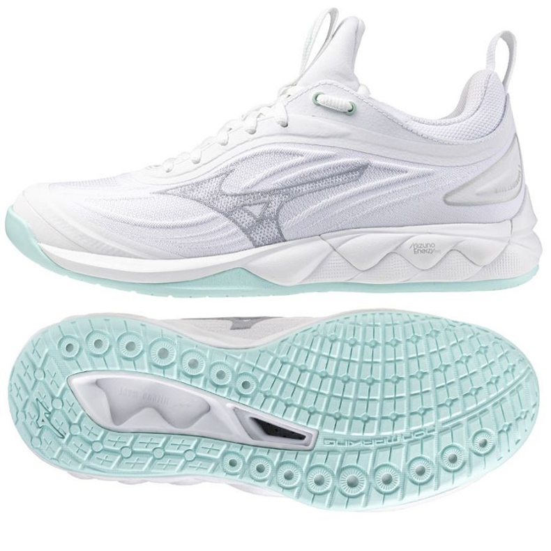 Mizuno Wave Luminous 3 V1GC242045 Lentopallokengät valkoinen 1