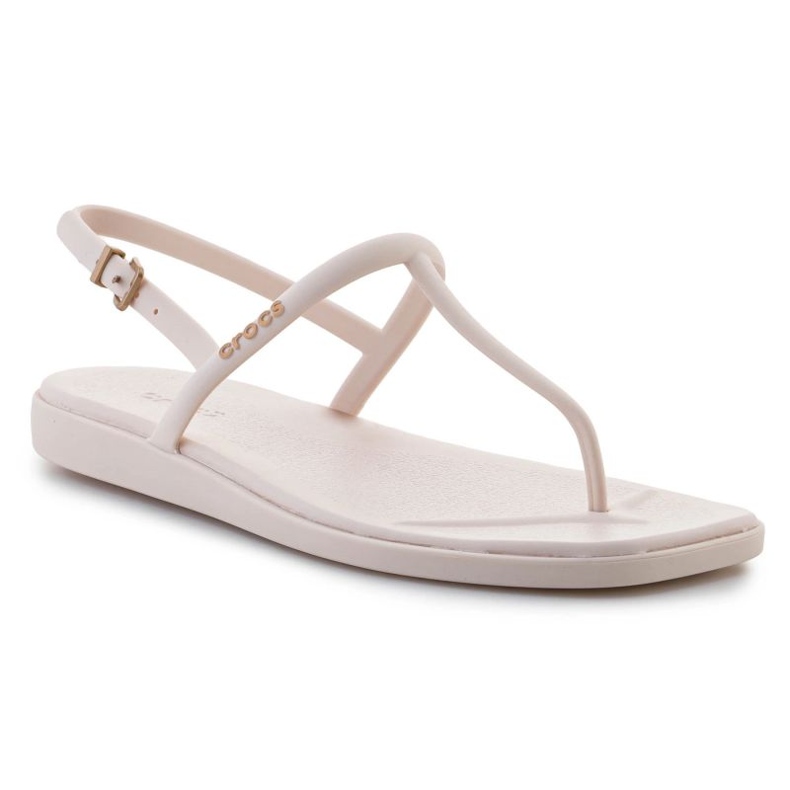 Sandaalit Naisten japanilaiset Crocs Miami Thong Flip 209793-0WW DEF beige 1