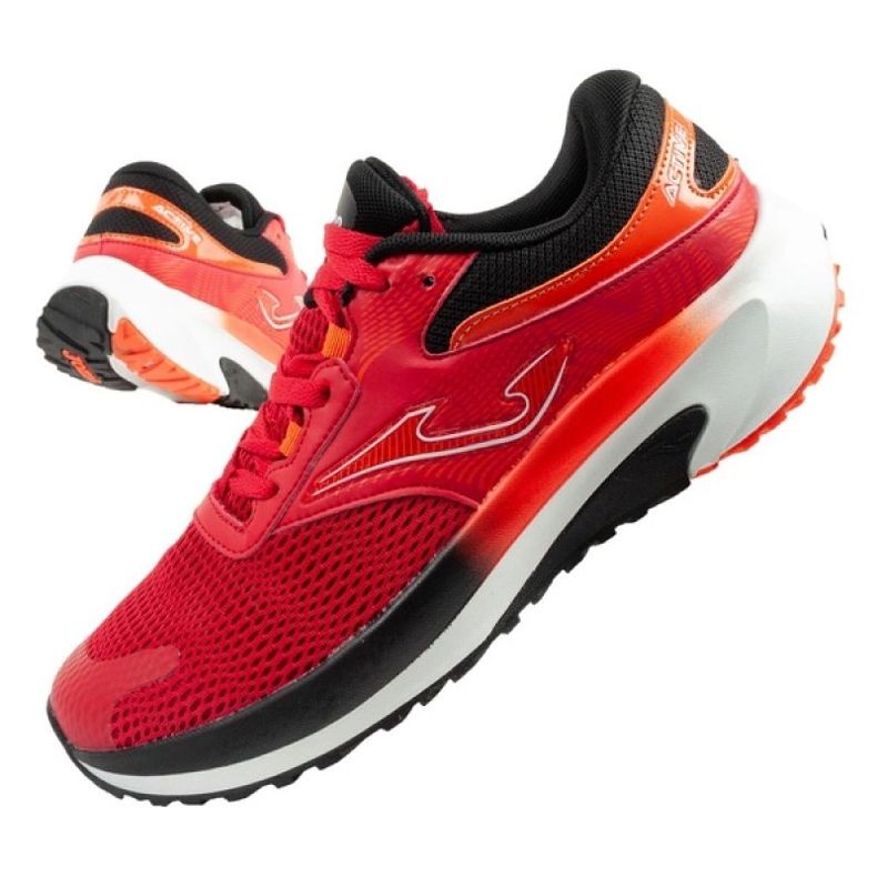 Joma Active RactiW2506 -juoksukengät punainen 1