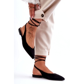 Naisten ekologinen ja mustat balleriinit 3