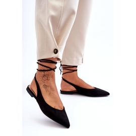 Naisten ekologinen ja mustat balleriinit 1