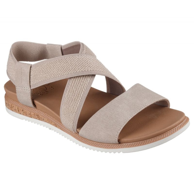 Sandaalit Skechers bobs autiomaiso suudelma matala 114705-TPE beige 1