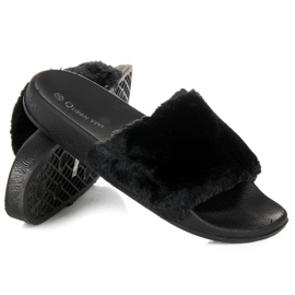 Queen Vivi Tossut turkista musta 1