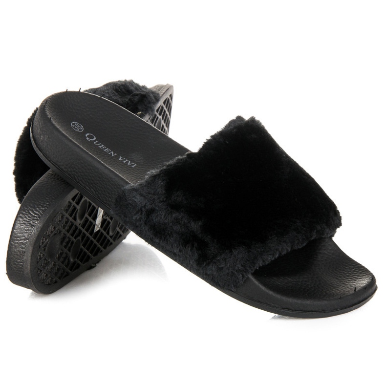 Queen Vivi Tossut turkista musta 1