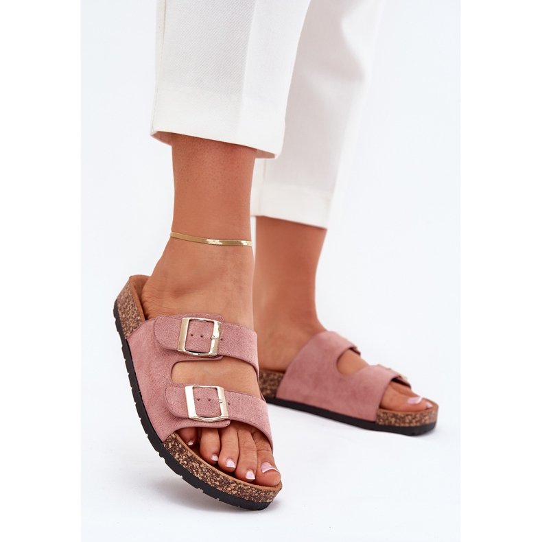 Boto Naisten Cortina vaaleanpunainen pohjainen tohvelit 2