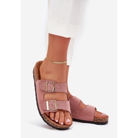 Boto Naisten Cortina vaaleanpunainen pohjainen tohvelit 1