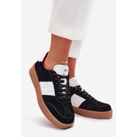 Big Star Naisten mokkanan lenkkarit iso tähti, kirjoittanut Daniel Lopez SS2D4021 Black musta 1