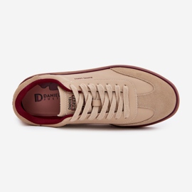 Big Star Naisten nahka lenkkarit iso tähti, kirjoittanut Daniel Lopez SS2D4007 Beige 2