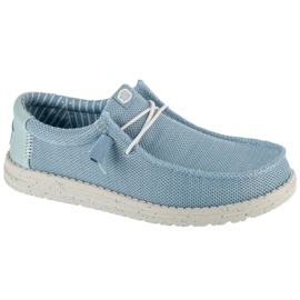 Hey Dude Hei jätkä Wally Stretch Sox M 41898-4ts kengät sininen 1