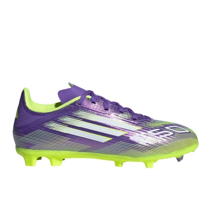Adidas F50 League FG/MG JR JH7747 Jalkapallokengät violetti 1