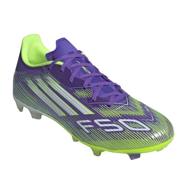 Adidas F50 League FG/MG JI0003 Football Shoes violetti 1