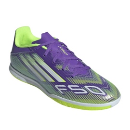 Adidas F50 -klubi M JI0023 -jalkapallokengissä violetti 1