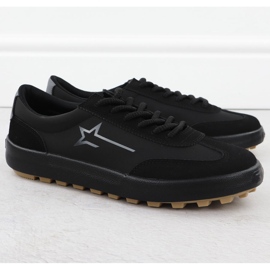 Urheilukengät miesten mustat lenkkarit Big Star NN174118 1