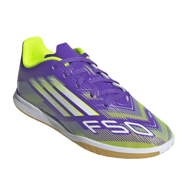 Adidas F50 -klubi JR JI0042 -jalkapallokengissä violetti 1