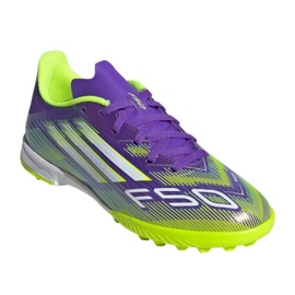 Adidas F50 League TF JR JI0000 Jalkapallokengät violetti 1