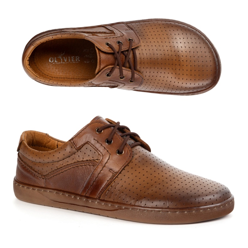 Olivier Paljain jaloin miehet ruskea 1