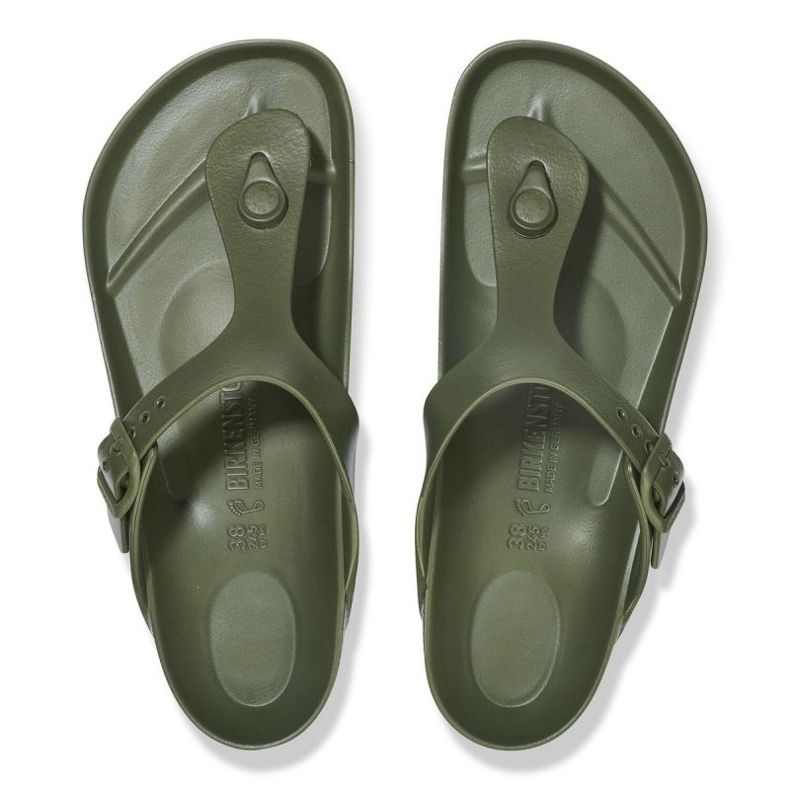 Miesten flip -Flops Birkenstock Gizeh Eva 1019143 Green vihreä 2
