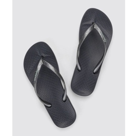 Naisten Ipanema Flip -Flops Anatomica 81030 BB624 MUSTA harmaa 3