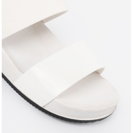 SHELOVET Mukavat valkoiset tossut valkoinen 1