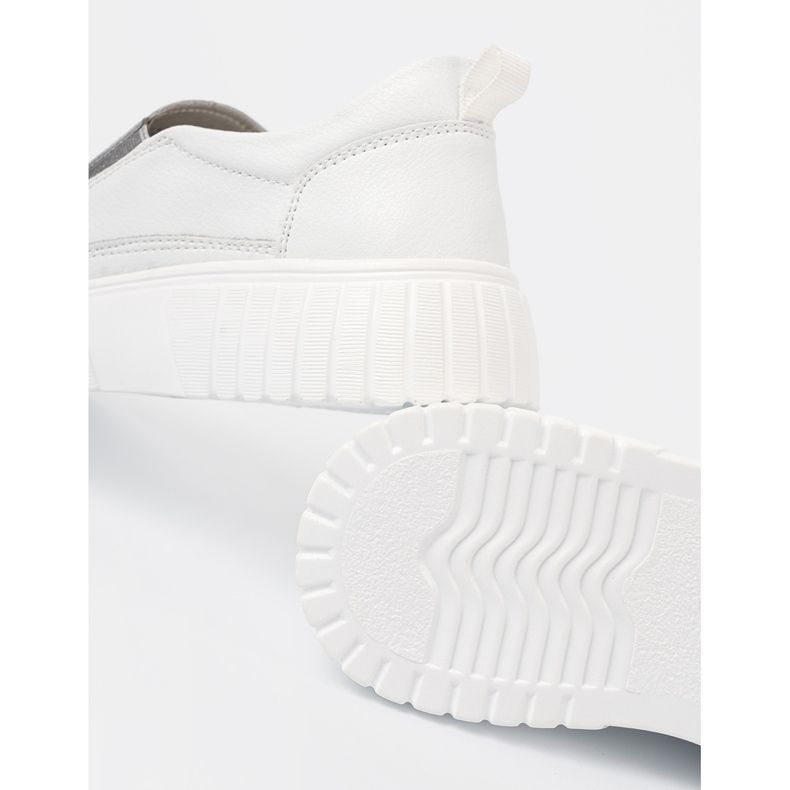 Sergio Leone Valkoiset avoimet naisten kengät laiturilla valkoinen 1