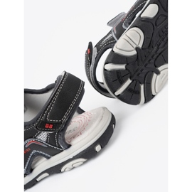 Shelvt Musta poikien sandaalit 1