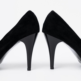 Shelvt Avaa varpaat mustat pumput 2
