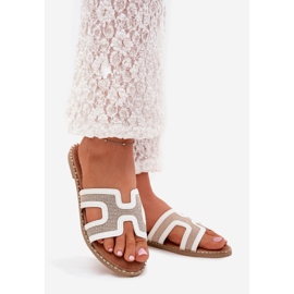 Boto Litteät naisten Vereya -flip -flops valkoinen 1