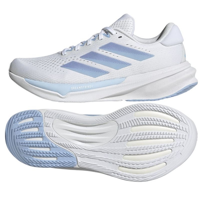Adidas Supernova Stride 2 juoksukengät JR2955: ssä valkoinen 1