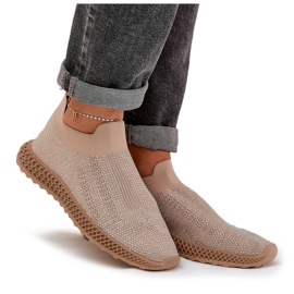 S.Barski Silkaiset naisten urheilukengät TW121 beige 5