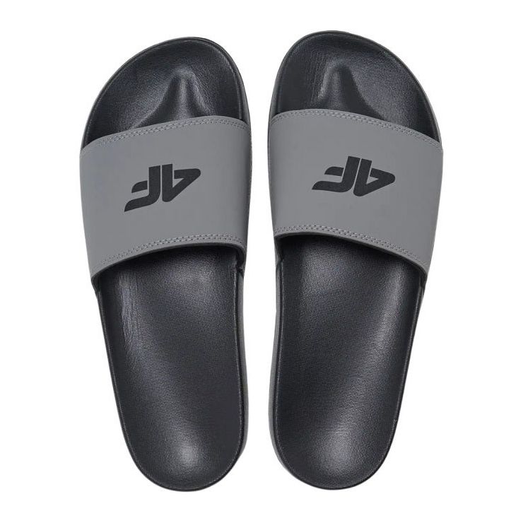 Miesten tossut 4F M011 4FRMM00FSlim011 25S harmaa 3