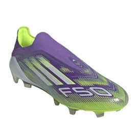 Adidas F50 Elite LL FG -jalkapallokengät JH7628: ssa violetti 1