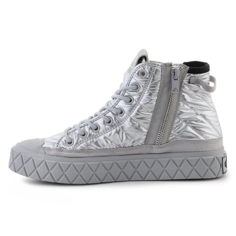 Naisten palladium palladium ässä uudelleen Qualt 94325-082-m hopea 4