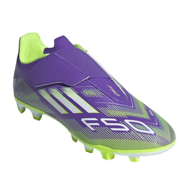 Adidas F50 Club H&amp;L FG/MG JR JI0036 Jalkapallokengät violetti 2