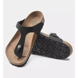 Miesten flip -flops Birkenstock Gizeh BS 1020380 musta 2