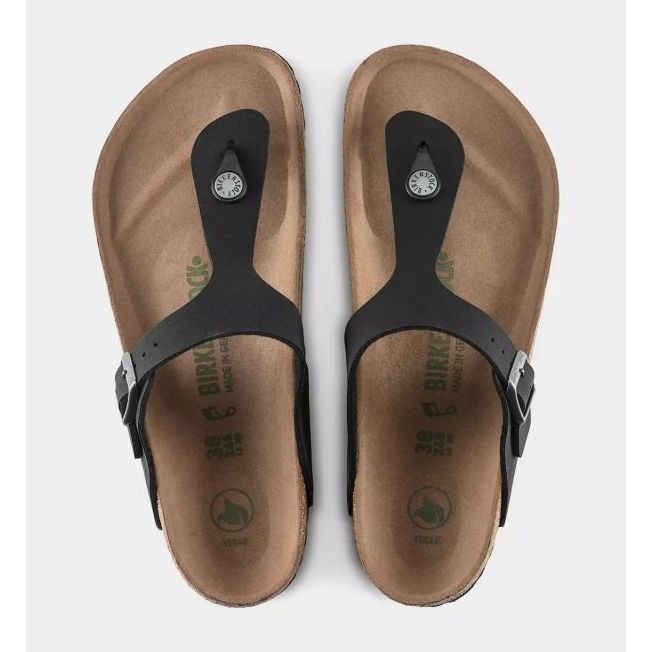 Miesten flip -flops Birkenstock Gizeh BS 1020380 musta 7