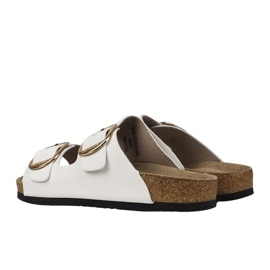 Naisten tohvelit Lee Cooper LCW-25-35-3484L WHITE valkoinen 3