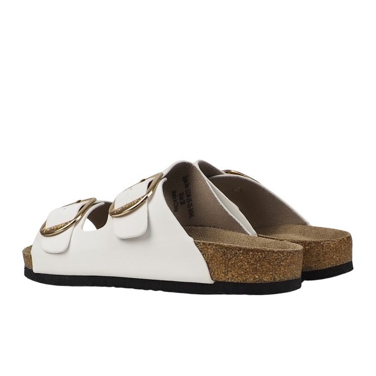 Naisten tohvelit Lee Cooper LCW-25-35-3484L WHITE valkoinen 3