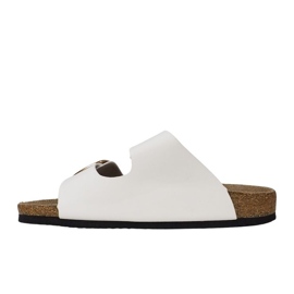 Naisten tohvelit Lee Cooper LCW-25-35-3484L WHITE valkoinen 5