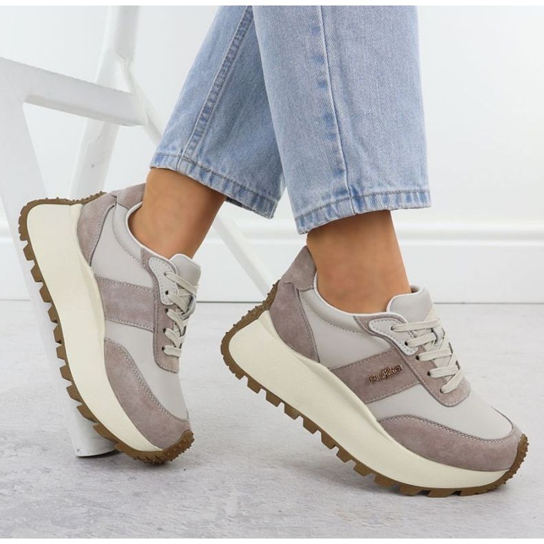 Filippo -kengät paksulla alustalla DP6785 Paw637a 2