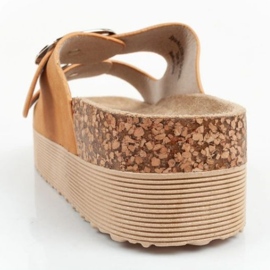 Lee Cooper LCW-25-35-3494L Flip-Flops ruskea 5