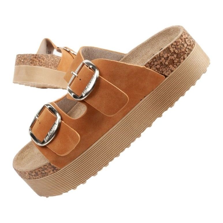 Lee Cooper LCW-25-35-3494L Flip-Flops ruskea 6