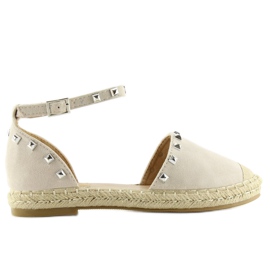Espadrillit nastoilla beige 99-26 beige 1
