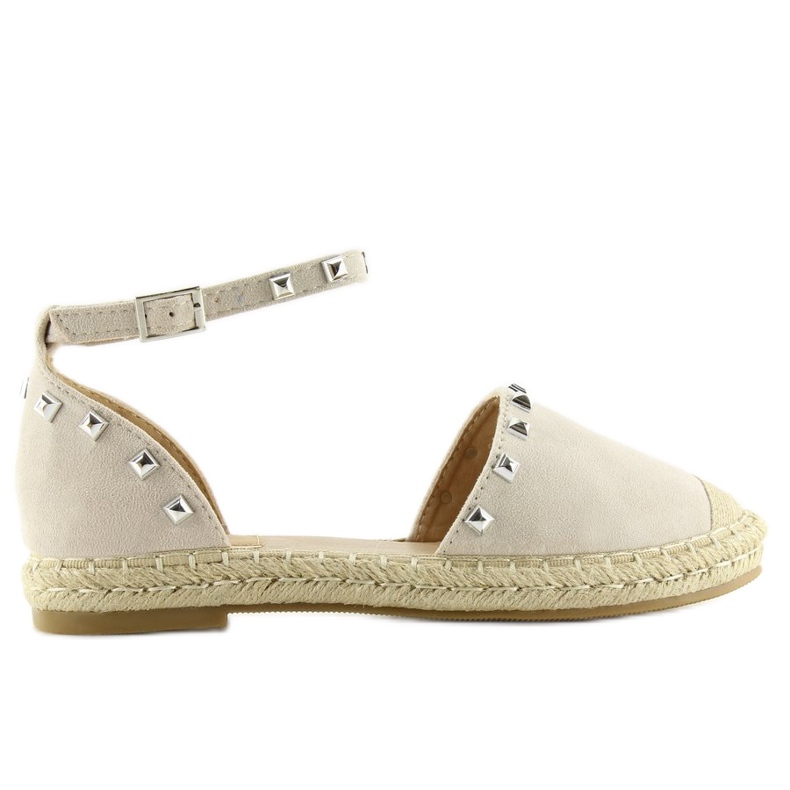 Espadrillit nastoilla beige 99-26 beige 1